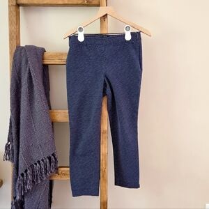 Talbots Chatham Ankle Pants Navy Polka Dot (Size 6P)